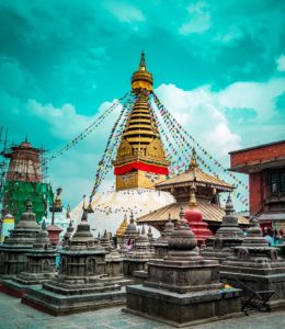 Swayambhunath en Nepal