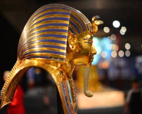 Busto de Tutankamón, uno de los faraones de Egipto