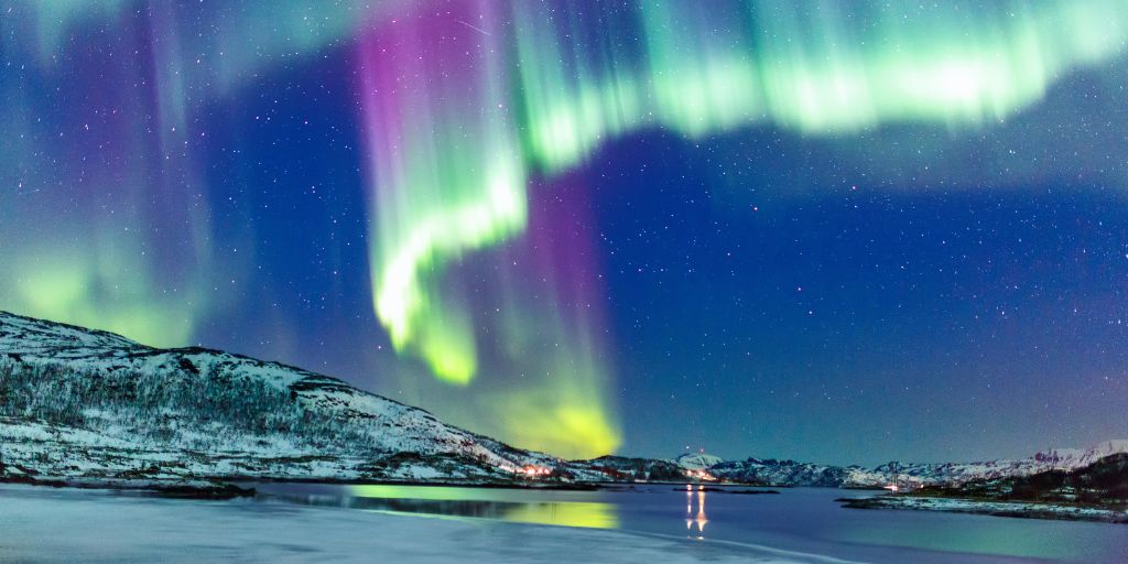 Tromsø, en el norte de Noruega, es un lugar ideal para ver auroras.