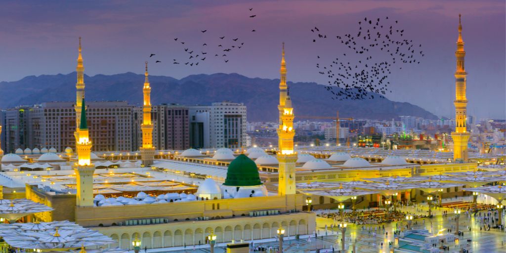 La Mezquita del Profeta, en Medina