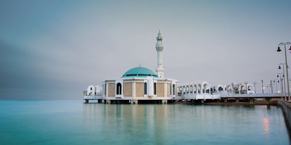 La Mezquita Flotante, en Yidda