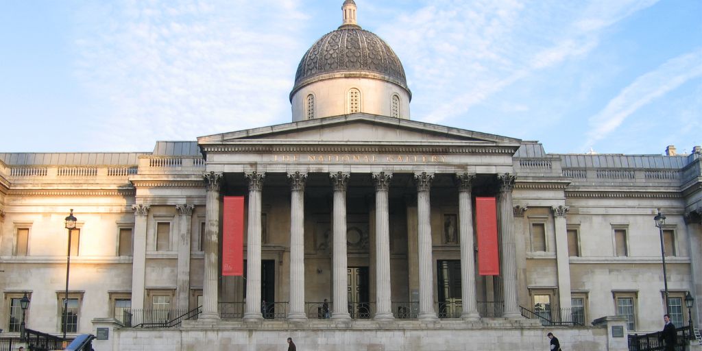 Galería Nacional, en Trafalgar Square, Londres