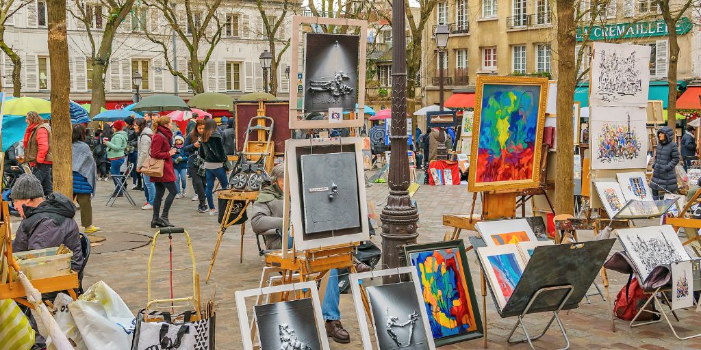 A finales del siglo XIX, Montmartre se convirtió en un barrio bohemio de artistas