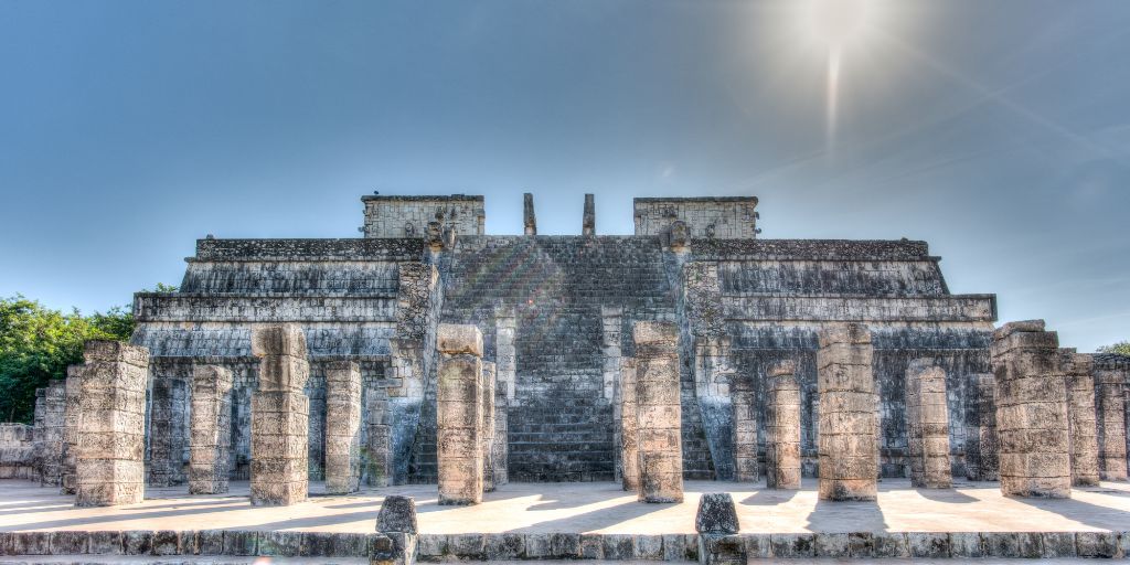 Templo de los Guerreros, en Chichén Itzá