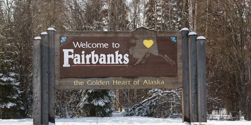 Fairbanks se encuentra a las puertas del círculo polar ártico