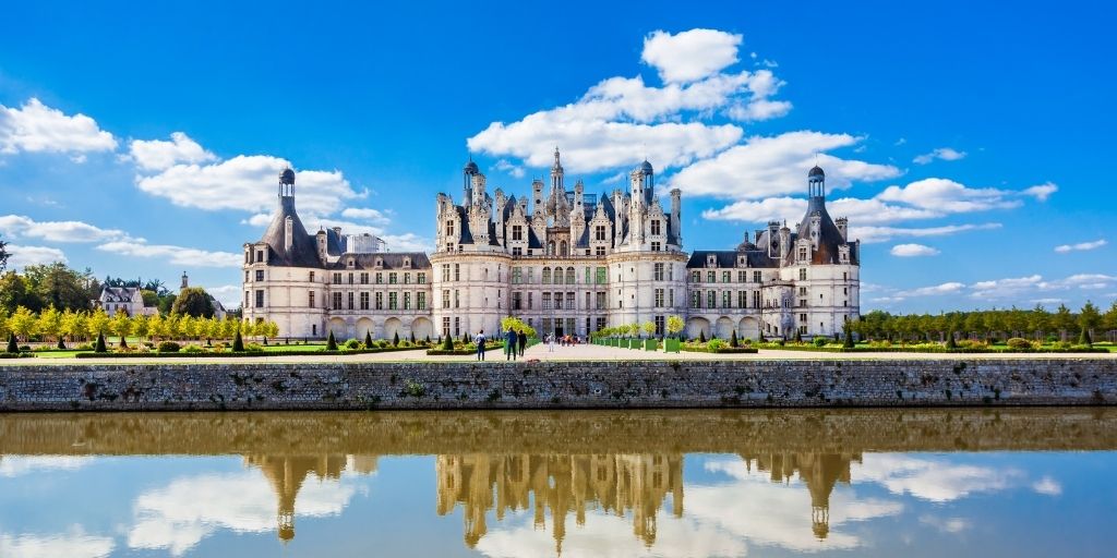 El castillo de Chambord se encuentra en el corazón del Valle del Loira